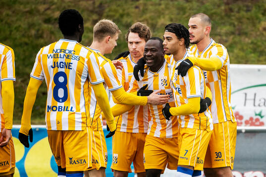 IFK Göteborgs Saidou Alioum Moubarak jublar