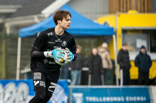 Trelleborgs målvakt Nils Arvidsson
