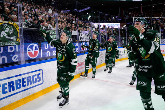 Färjestads Joakim Nygård jublar