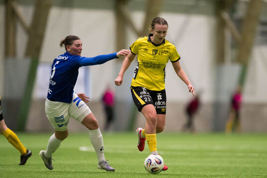 Trelleborgs Saga Ollerstam och Elfsborgs Ellen Nilsson