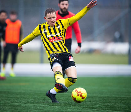 IFK Hässleholms Michael Böttcher Andersen i