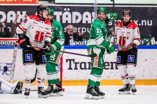 Rögles Josh Dickinson jublar