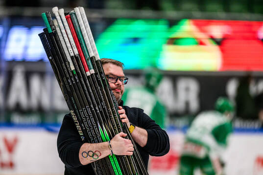 Rögle materialförvaltare Frederik Andersen