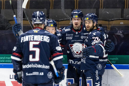 Linköpings Eskild Bakke Olsen jublar