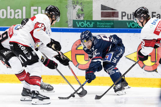 Malmö Redhawks Robin Salo och Linköpings Zion Nybeck