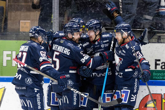 Linköpings Eskild Bakke Olsen jublar
