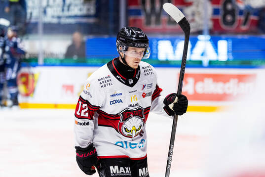 Malmö Redhawks Linus Öberg deppar
