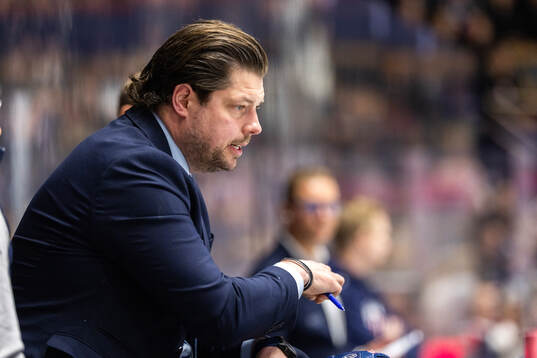 Linköpings assisterande tränare Mattias Zackrisson