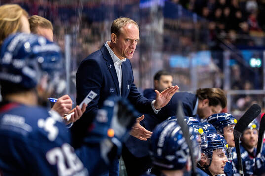 Linköpings tränare Mikael Håkanson
