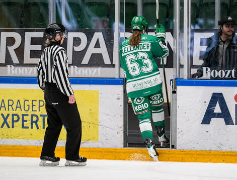 Rögles Johanna Kellander blir utvisad