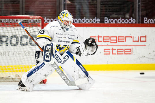 HV71s målvakt Felix Sandström