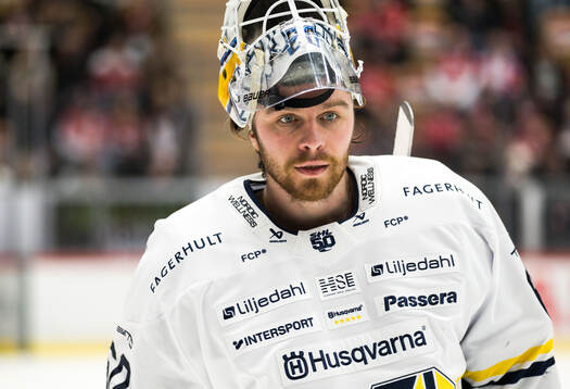 HV71s målvakt Felix Sandström