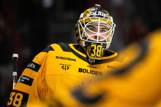 Skellefteås målvakt Strauss Mann