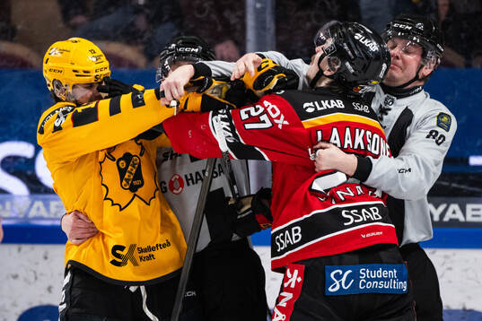Skellefteås Valter Lindberg och Luleås Oskari Laaksonen