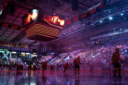 Coop Norrbotten arena interiör