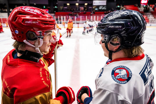 Kalmars Elias Vilen och Oskarshamns Joni Ikonen