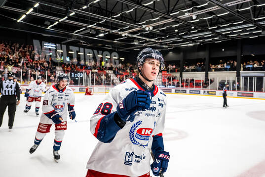 Oskarshamns Herman Träff jublar