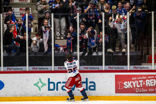 Oskarshamns Viggo Nordlund jublar