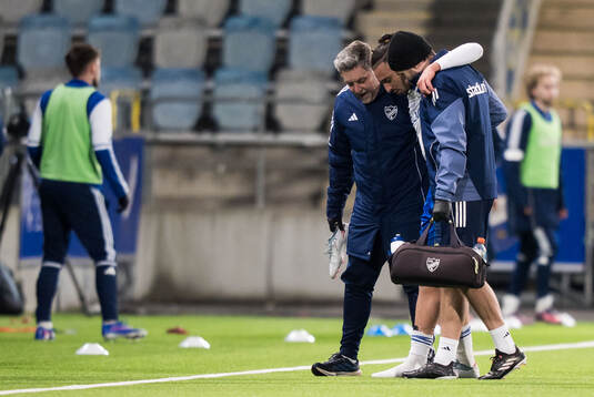 IFK Norrköpings Moutaz Neffati utgår skadad