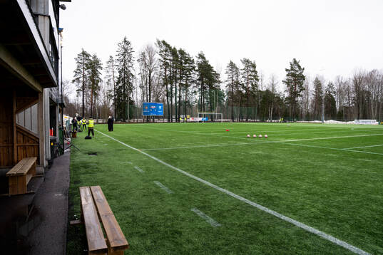 inför fotbollsmatchen i Svenska Cupen mellan IF Karlstad
