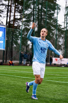 Malmö FFs Erik Botheim jublar