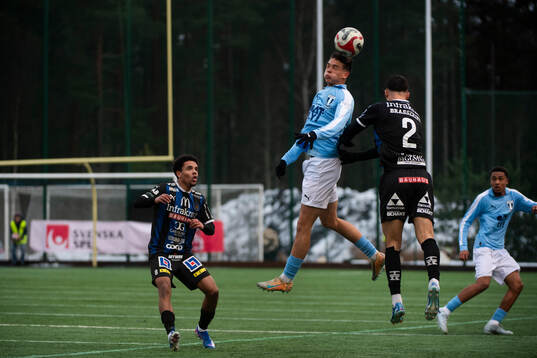 Karlstad Cameron Gibbs, Stevan Beko och Malmö FFs Johan