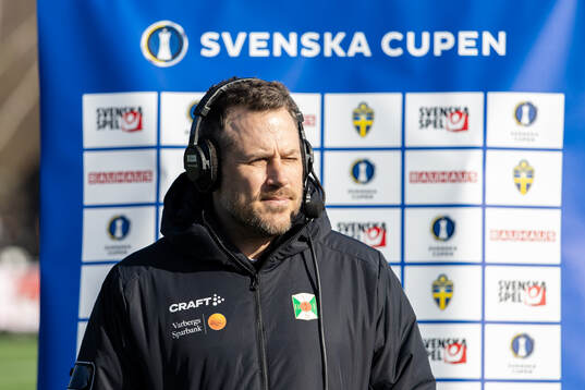 Varbergs assisterande tränare Tobias Hysén