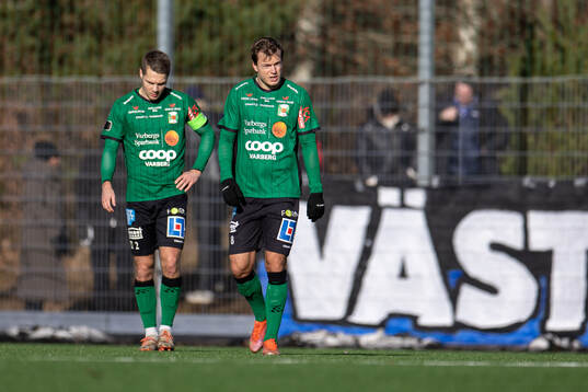 Varbergs Gustav Broman och Albin Winbo deppar