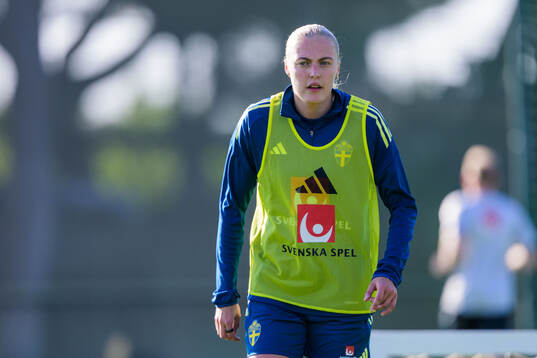Elma Junttila Nelhage at a training session with the