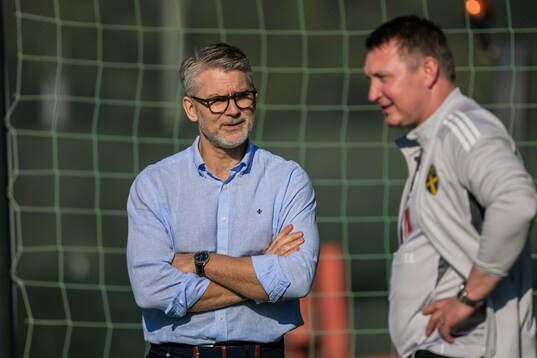 Niclas Carlnén, general secretary and Kim Källström,