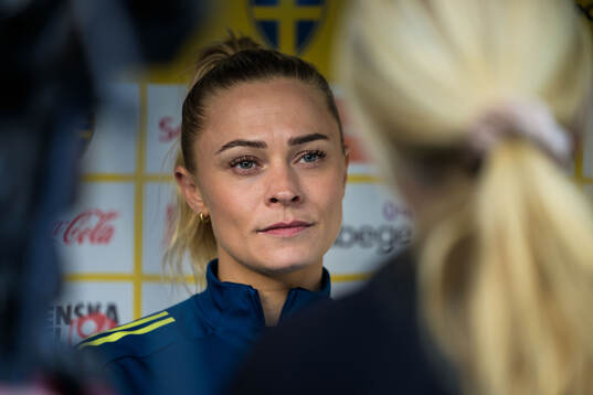 Fridolina Rolfö of the women's national football team of