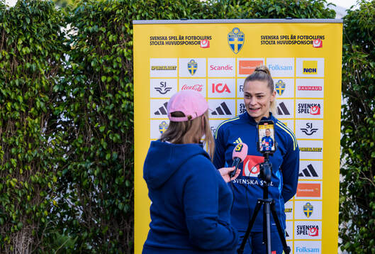 Fridolina Rolfö of the women's national football team of