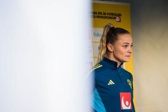 Fridolina Rolfö of the women's national football team of