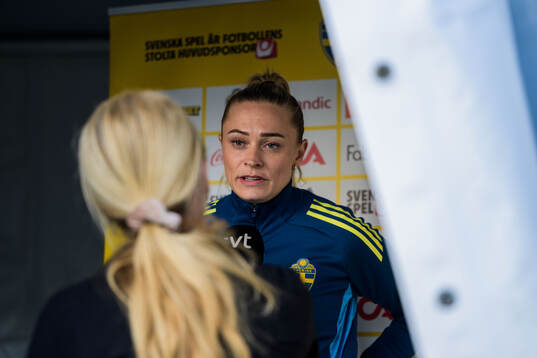 Fridolina Rolfö of the women's national football team of