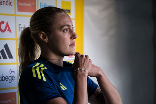 Elma Junttila Nelhage of the women's national football team