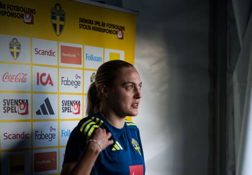 Elma Junttila Nelhage of the women's national football team