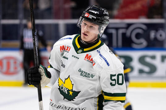 Östersunds Oskar Wahlberg deppar