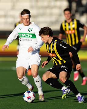 Västerås Herman Magnusson och Häckens Gustav Lindgren