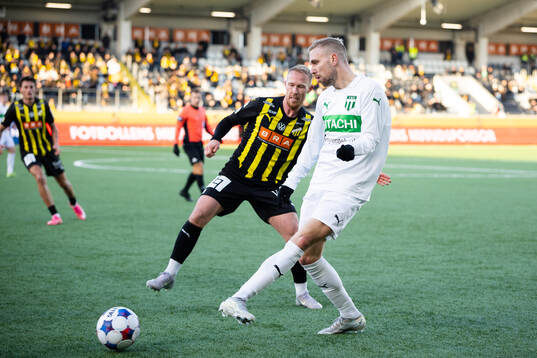 Häckens Mikkel Rygaard Jensen och Västerås Jonathan Ring