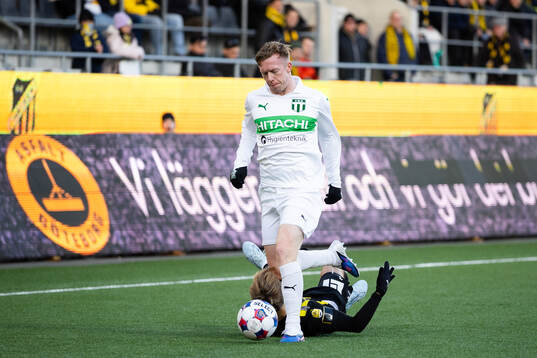 Västerås Lucas Sibelius och Häckens Pontus Dahbo