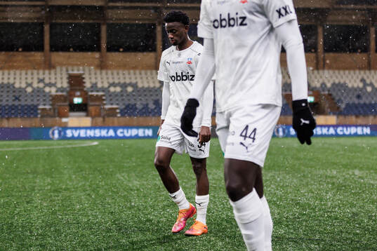 Helsingborgs Clancy Valere Biten deppar
