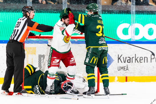 Moras Arvid Degerstedt och Björklövens Lenni Killinen
