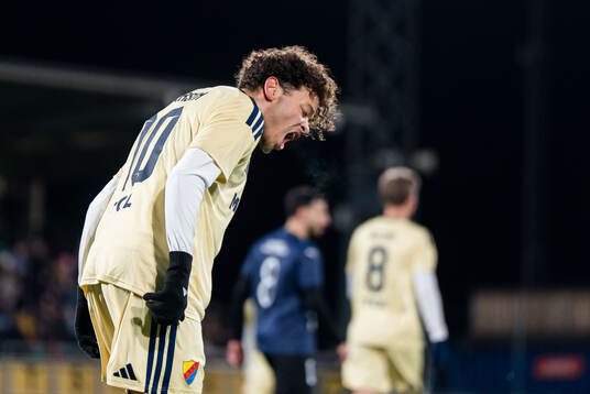 Djurgårdens Mikael Anderson deppar