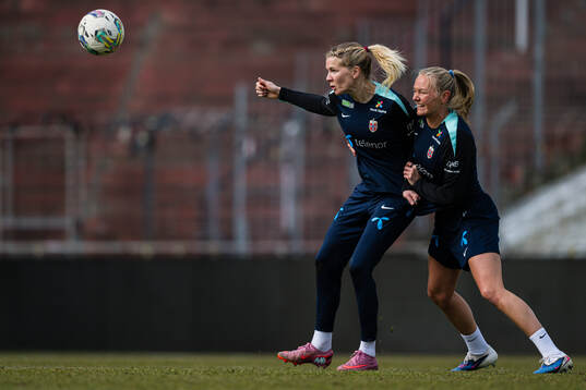 Ada Hegerberg of the Norwegian women’s national football