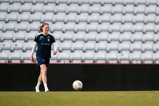 Signe Gaupset of the Norwegian women’s national football