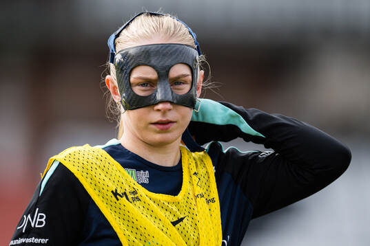 Thea Bjelde of the Norwegian women’s national football