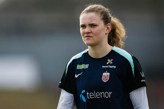 Signe Gaupset of the Norwegian women’s national football