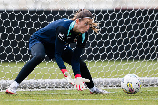 Cecilie Hauståker Fiskerstrand of the Norwegian women’s