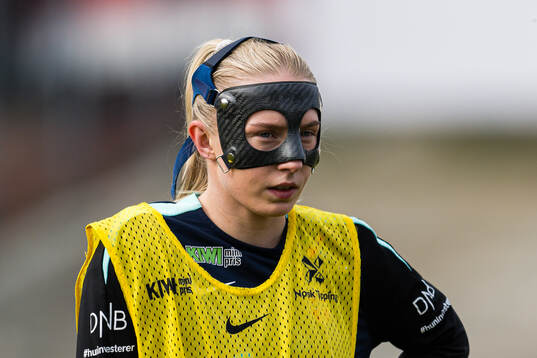 Thea Bjelde of the Norwegian women’s national football
