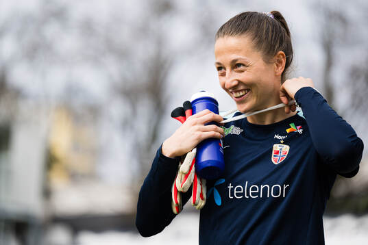 Cecilie Hauståker Fiskerstrand of the Norwegian women’s